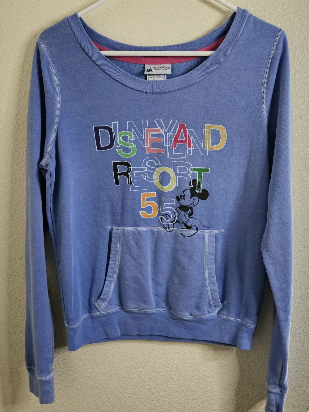 Disneyland Resort 55 Blue Mickey Sweatshirt